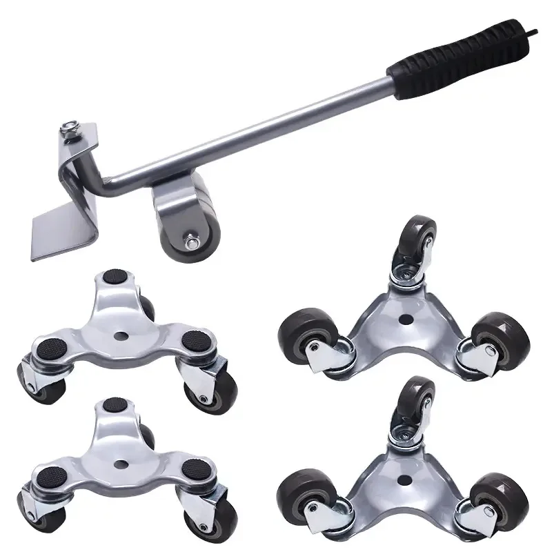 Triangle Mobile Mover Metal Moving Tool Tripod Heavy Moving Furniture Sofa Moving Tool Set