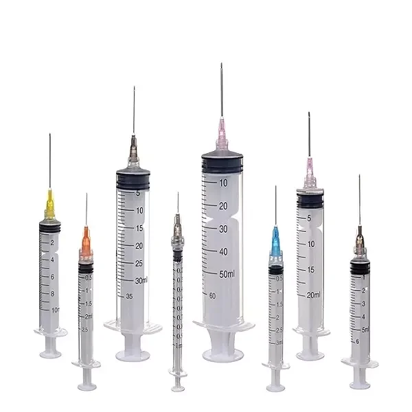 Wholesale Low Price 1mi, 2ml, 5 ml Disposable Syringe with Needle High Quality Disposable Syringe CE Approved