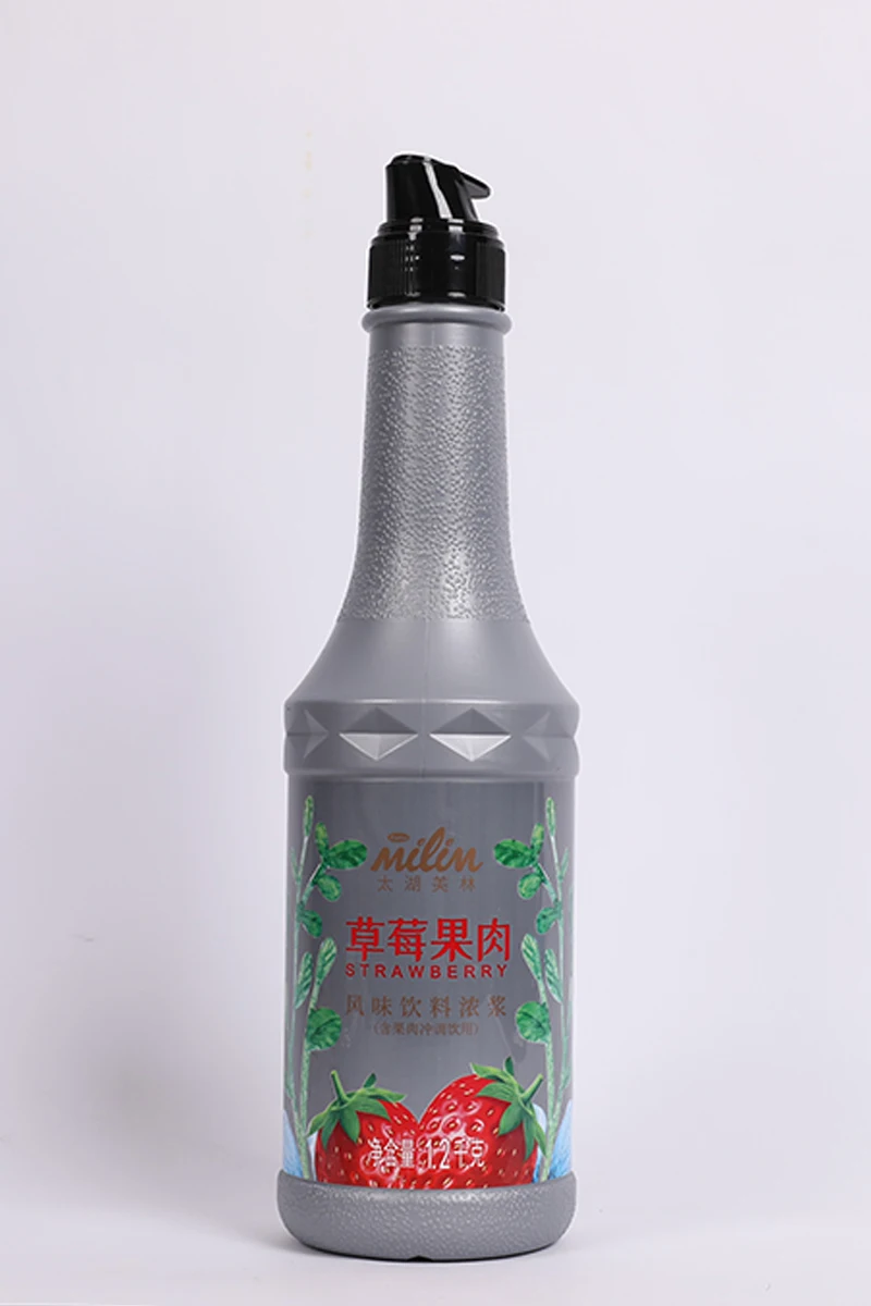 
Eightfold concentrated fruit juice,Strawberry pulp juice and grape pulp syrup,Chinese milk tea raw materials factory direct sale 