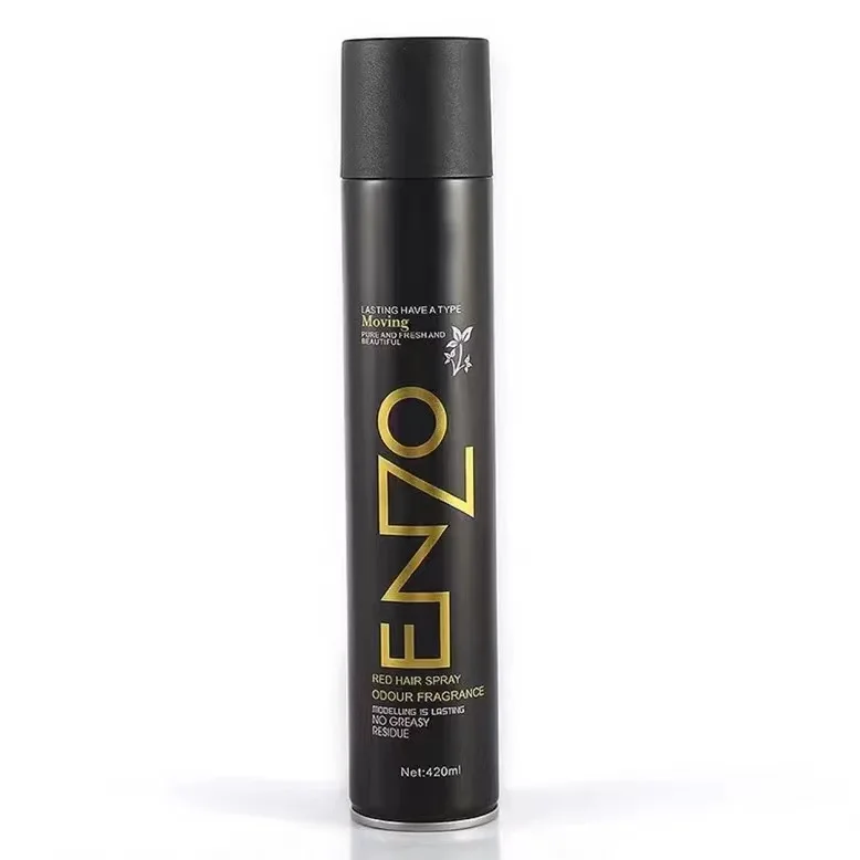 Factory direct sales hot sale Lasting Styling No Residue Support OEM/ODM 420ML Hair spray