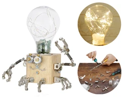 2021 hot sales Hobby Model Kits to Build, Cancer Metal Model with LED String Lights-Model Metal DIY for Adults and Kids gifts