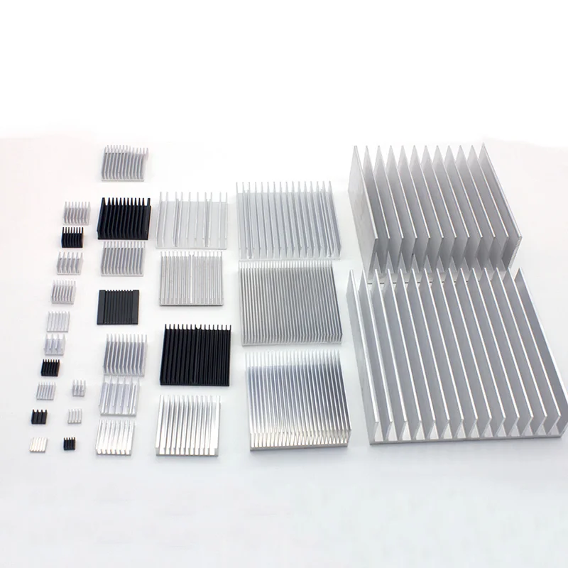 Алюминиевый радиатор-радиатор для электронного чипа IC RAM MOS Dynatron Raspberry Pi, охлаждение с теплопроводной лентой