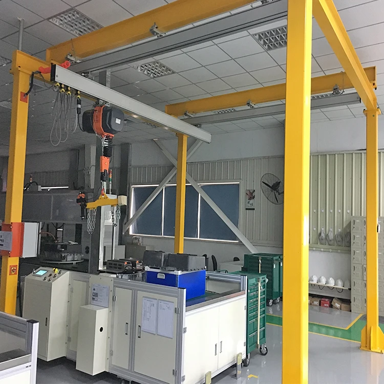 5 Ton Double Beam Light Overhead Crane Flexible Combined Suspended Crane