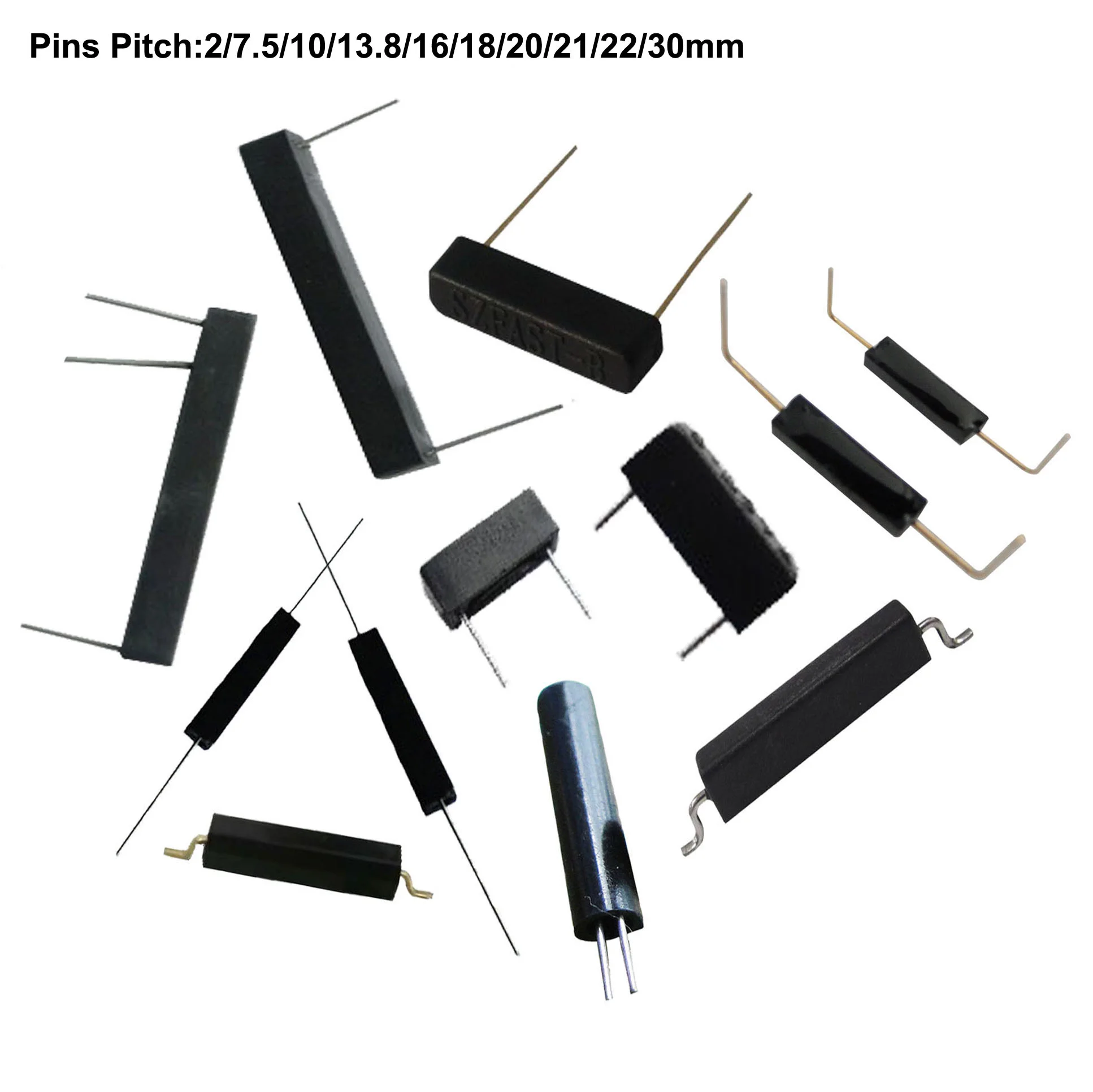 Wireless magnetic SMD reed switch sensor for PCB board