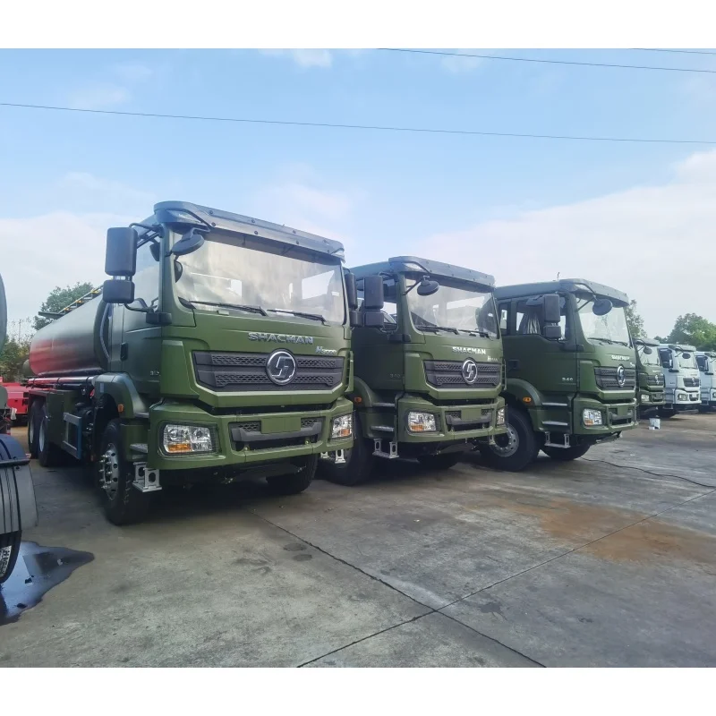 Shaanxi Automobile Delong M3000 10-30 Ton Fuel Tanker Truck 5000L Aluminium Oil Truck