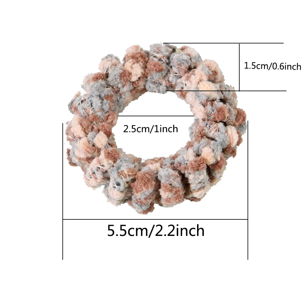 Плюшевые спиральные Завязки для волос, шнур для телефона, резинки для волос, завязки для волос, без сгибания, держатели для конского хвоста для женщин и девочек