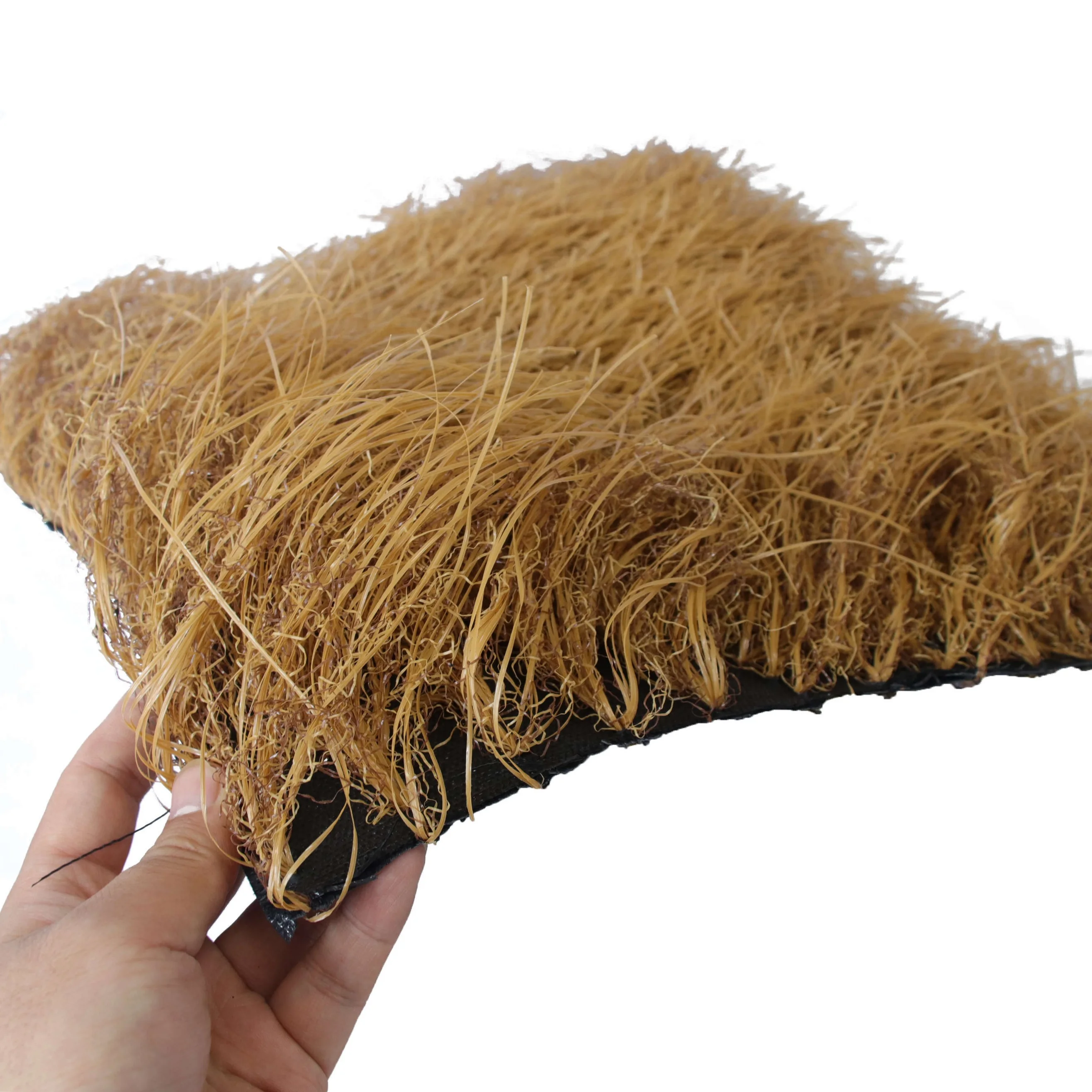 High Quality Synthetic Thatch Grass Roof Artificial Mexican Straw Roll Thatch Roofing Grass for Patio Bar Hawaiian Party Decor