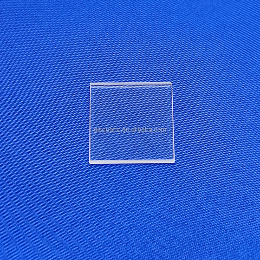 Transparent Customized Fused Clear Glass Silica Round Plate Optical Quartz Glass Disc