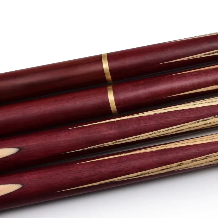 TQG-38C Professional 11mm Snooker Cue from Thailand Ash Wood with Steel Joint and Ebony Butt Sleeve Optimal Service