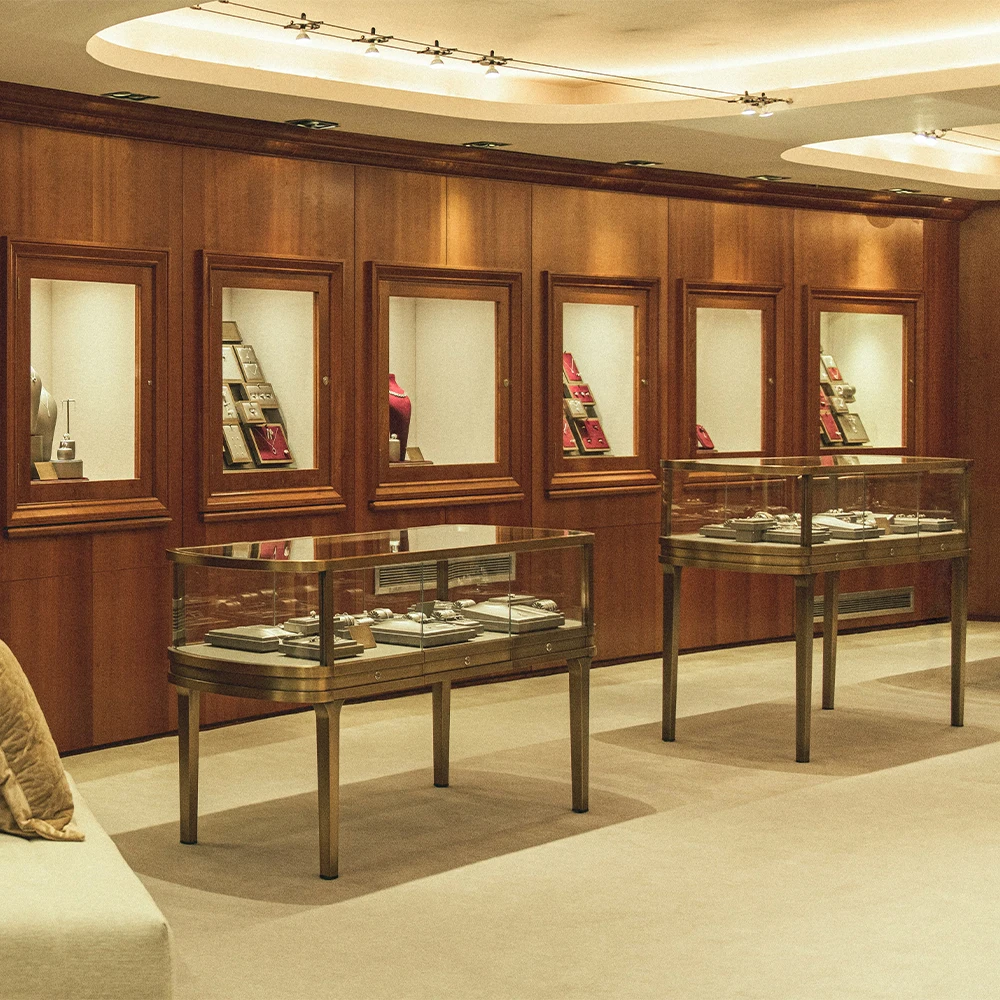 Выставочный стенд стеклянный витринный шкаф модные ювелирные изделия витрина для торгового центра киоск