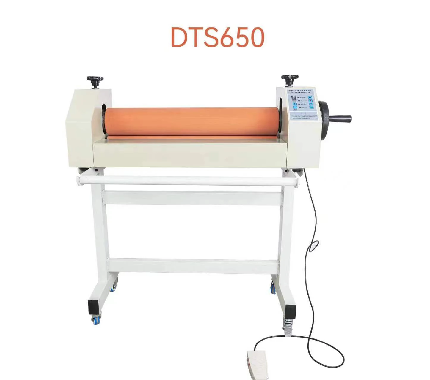 650mm Electric Laminating Machine Cold Roll Laminator With Foot Pedal Control