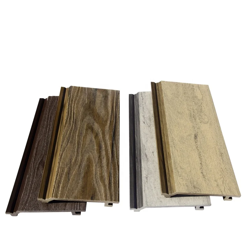 Embossing WPC container house wall cladding