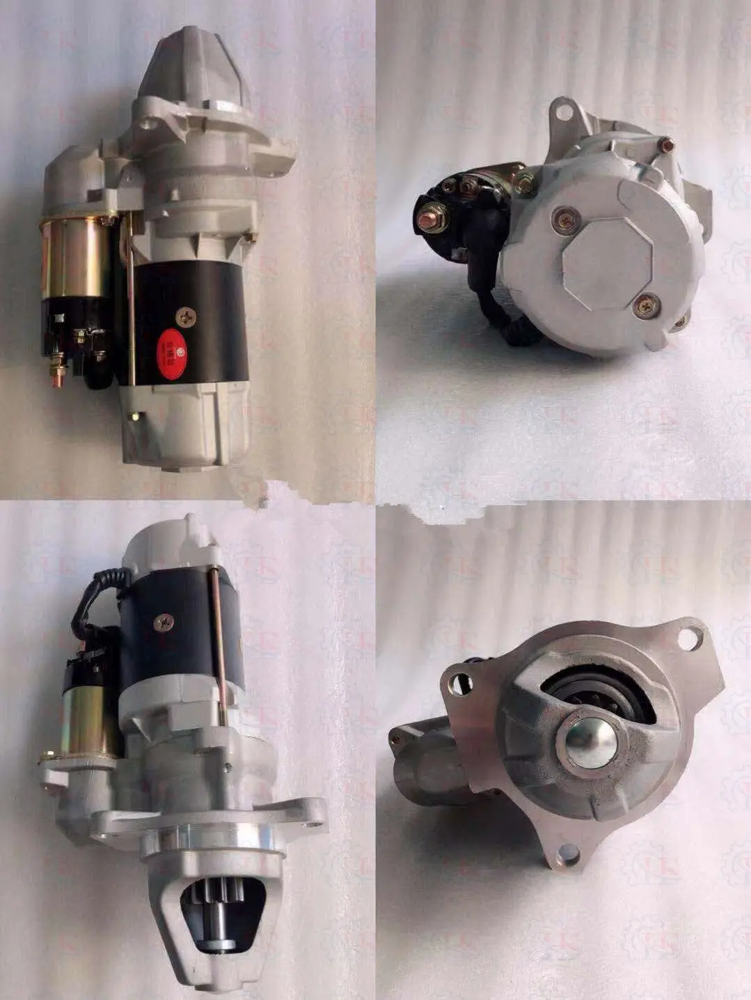HS 24V 11t Starter Motor for Isuzu Engines 6pd Dh100 6rb1 6ra E120 6rb2 6rq1 1-81100-1770 Qd2717 9821001210 1811000340
