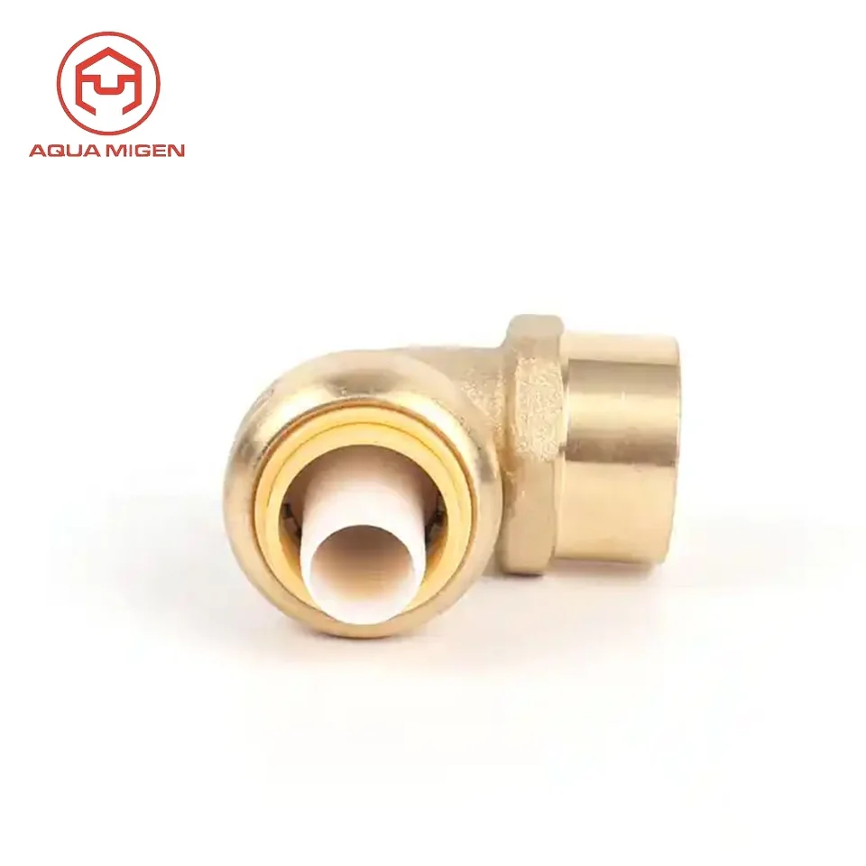 Stainless Steel Parker Barb Fittings Crimp Style Hydraulic Hose Brass Plumbing Elbow Fittings with Custom