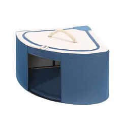 Высококачественная тканевая корзина-органайзер для хранения в домашних условиях