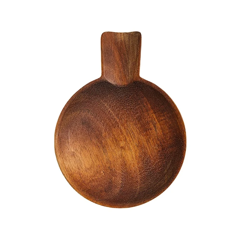 Friendly customized acacia wood spoon rest for kitchen
