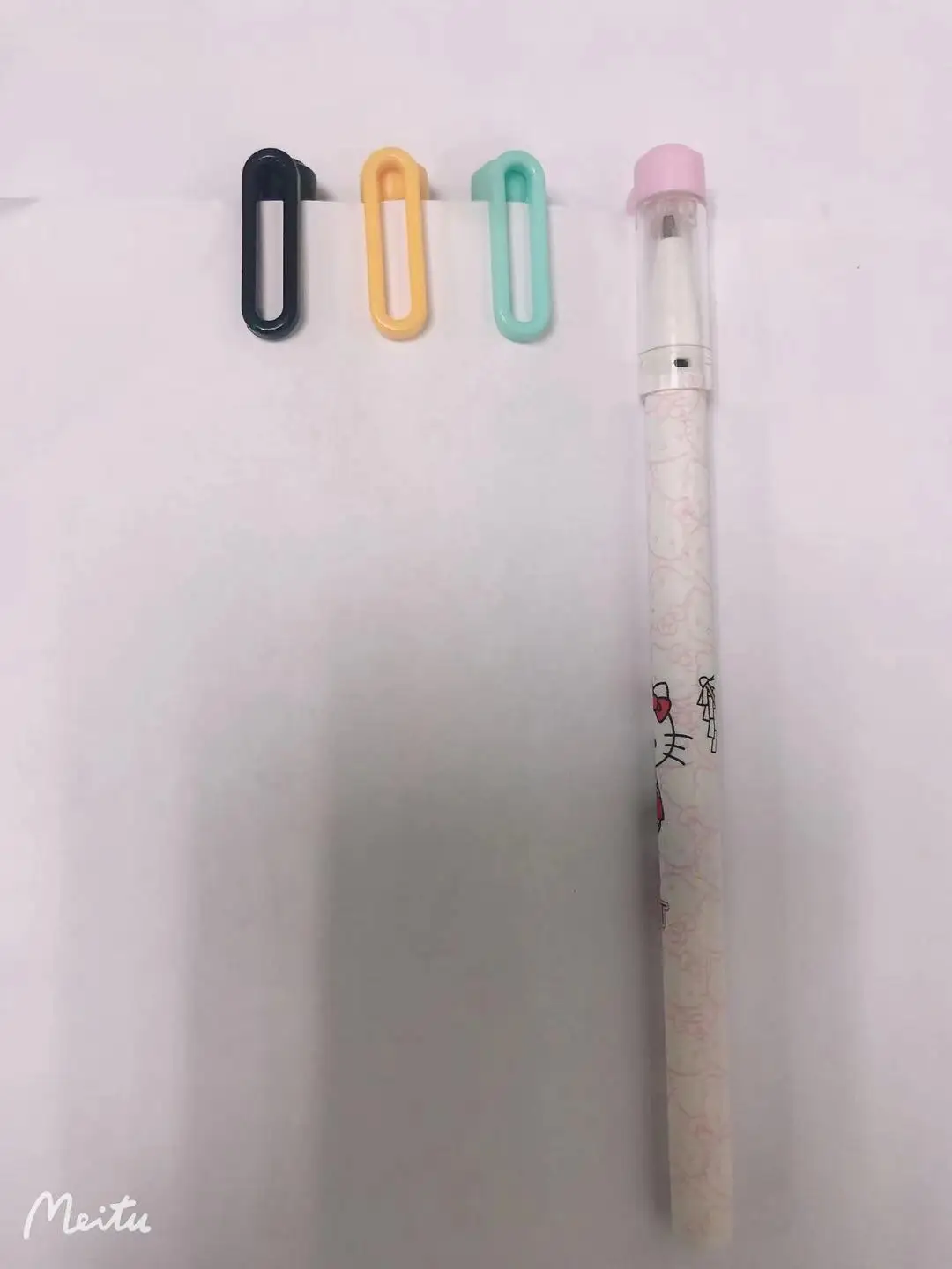 Wholesale Office Supplies Cheap Price Personalized Gel Pens With Custom Logo knock type ink  gel pen