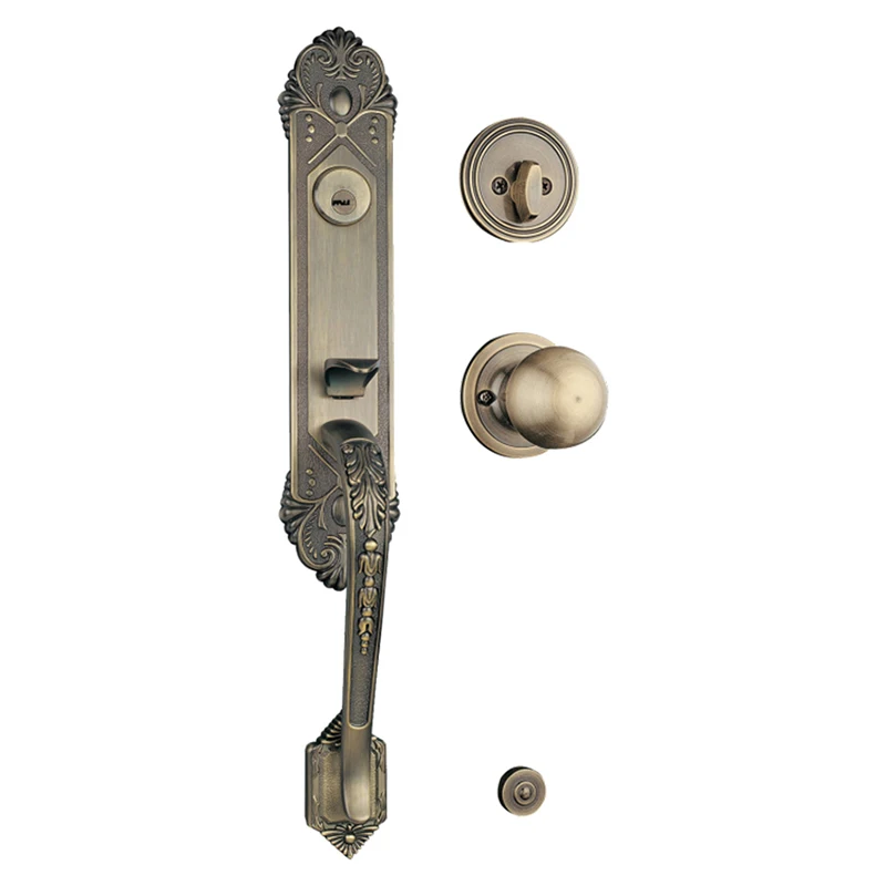 New Innovative Products Zinc Alloy Stainless steel Material Anti-theft Front Door Lock