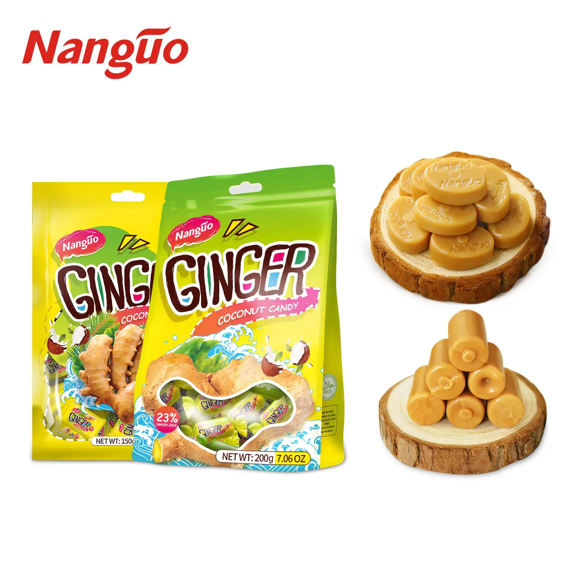 Sweet Ginger Coconut Candy