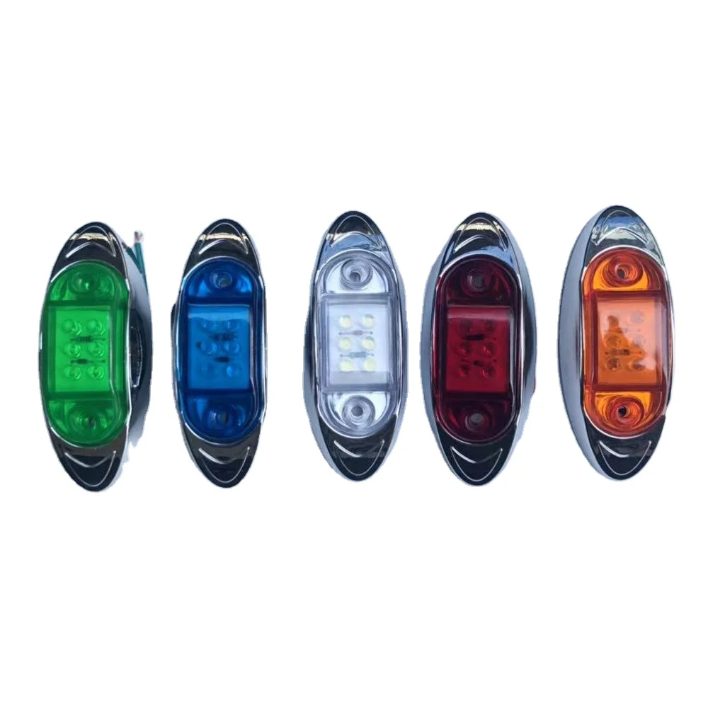 Bus accessories LED Side Lamp 24V 12V for bus coach  truck Trailer Lorry  100*41*20mm
