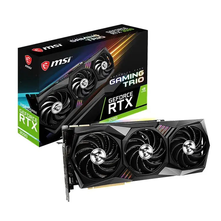 RTX3090 24G GDDR6X 384bit Новая графическая карта RTX3060 3060TI 3070 3070TI 3080 3080TI 3090