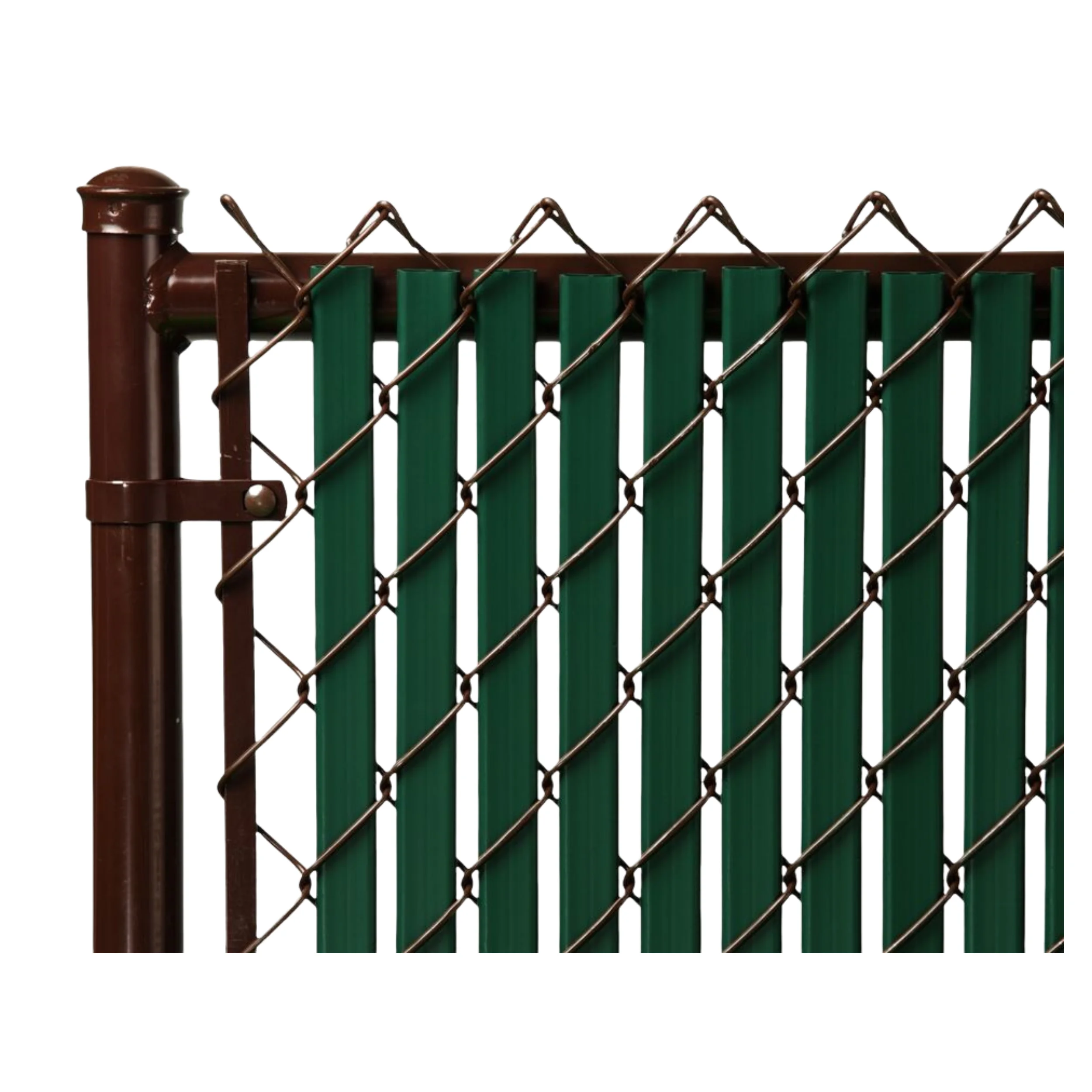 Antil-UV and Easily Assembled Privacy Slats Winged Slats/Tube Slats/Ridged Slats and Bottom Lock For Chain Link Fence