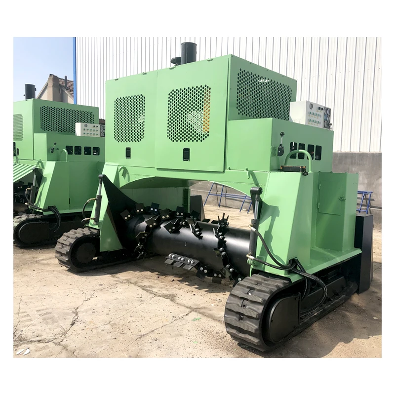 The Factory Supplies Fertilizer Small Compost Machine Turning Mixing Organic Compost