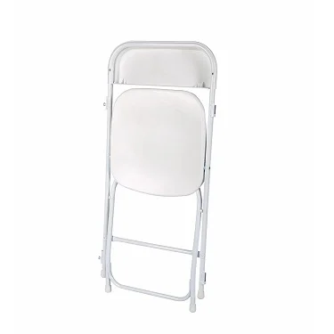 Event Party Outdoor Rental Wedding Banquet White Plastic Folding Chair