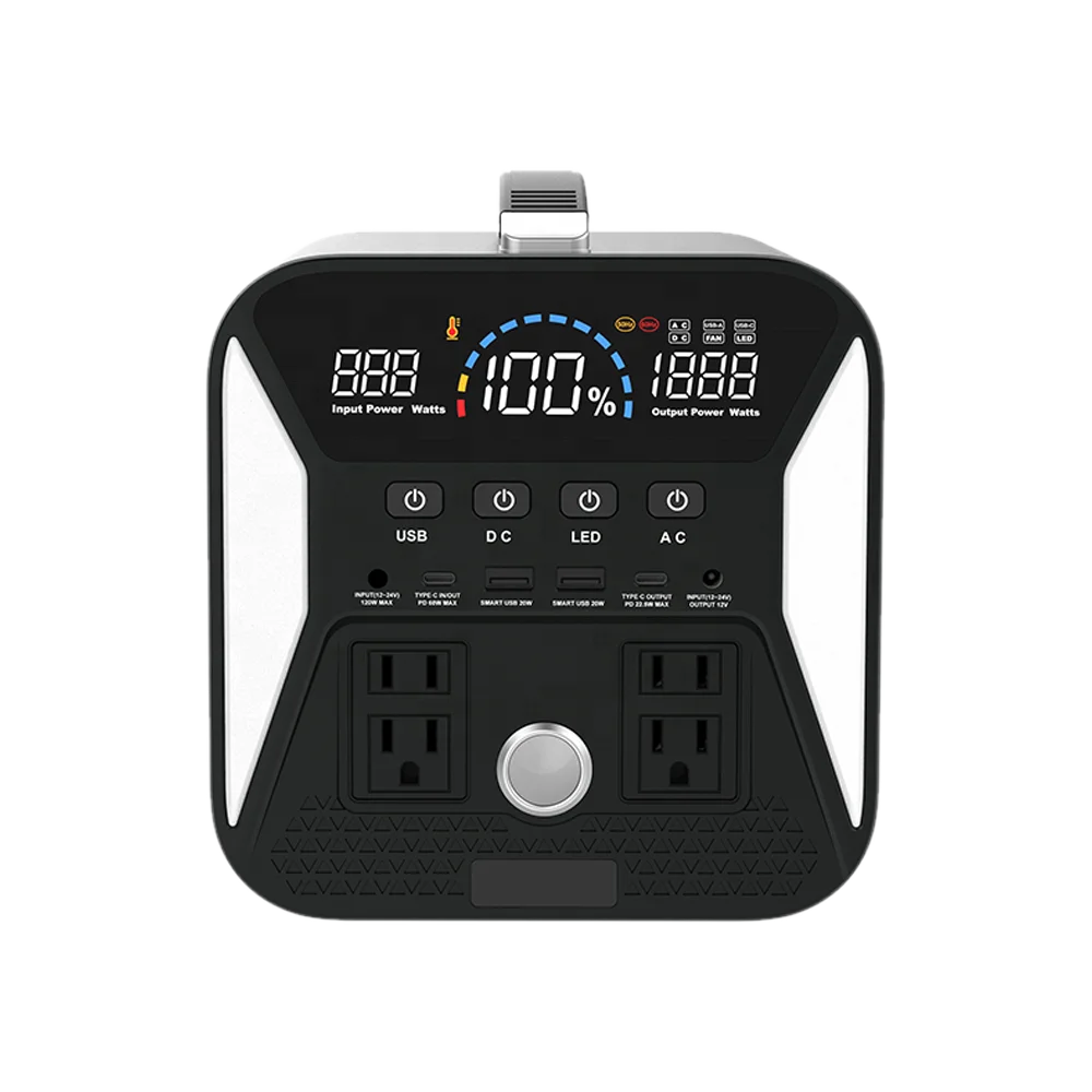 Wholesale Quick Charge Support Camping Short Circuit Protection Power Bank Station Battery 301Wh Power Station