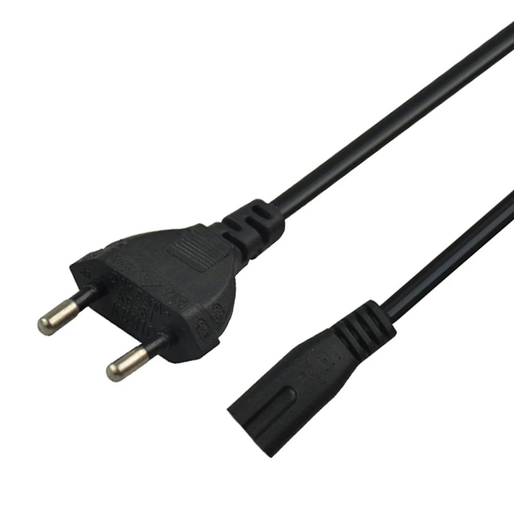 SIPU high quality european 2 pin power cord computer eu power cable
