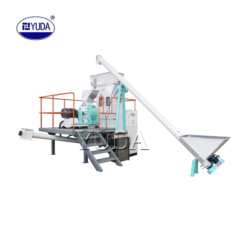 Rice Husk Powder Making Grinding Machine, Soybean Grain Hammer Mill System