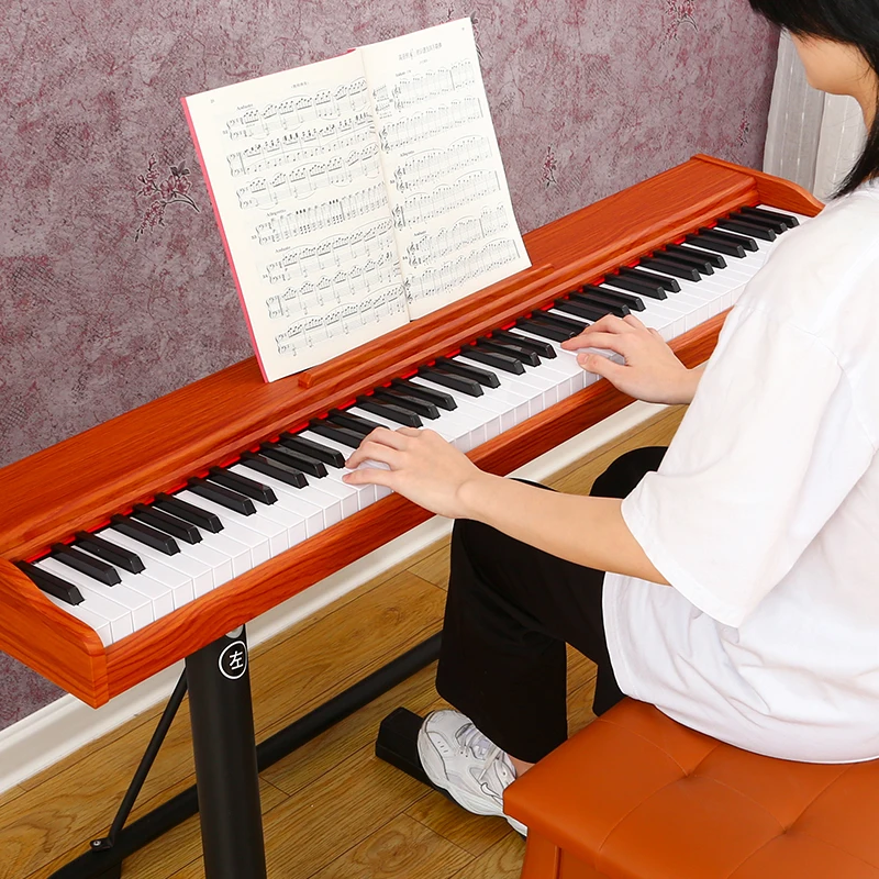 88001 музыкальное электронное портативное пианино для начинающих, цифровое пианино, электронное пианино с 88 клавишами, клавиатура, музыкальный инструмент