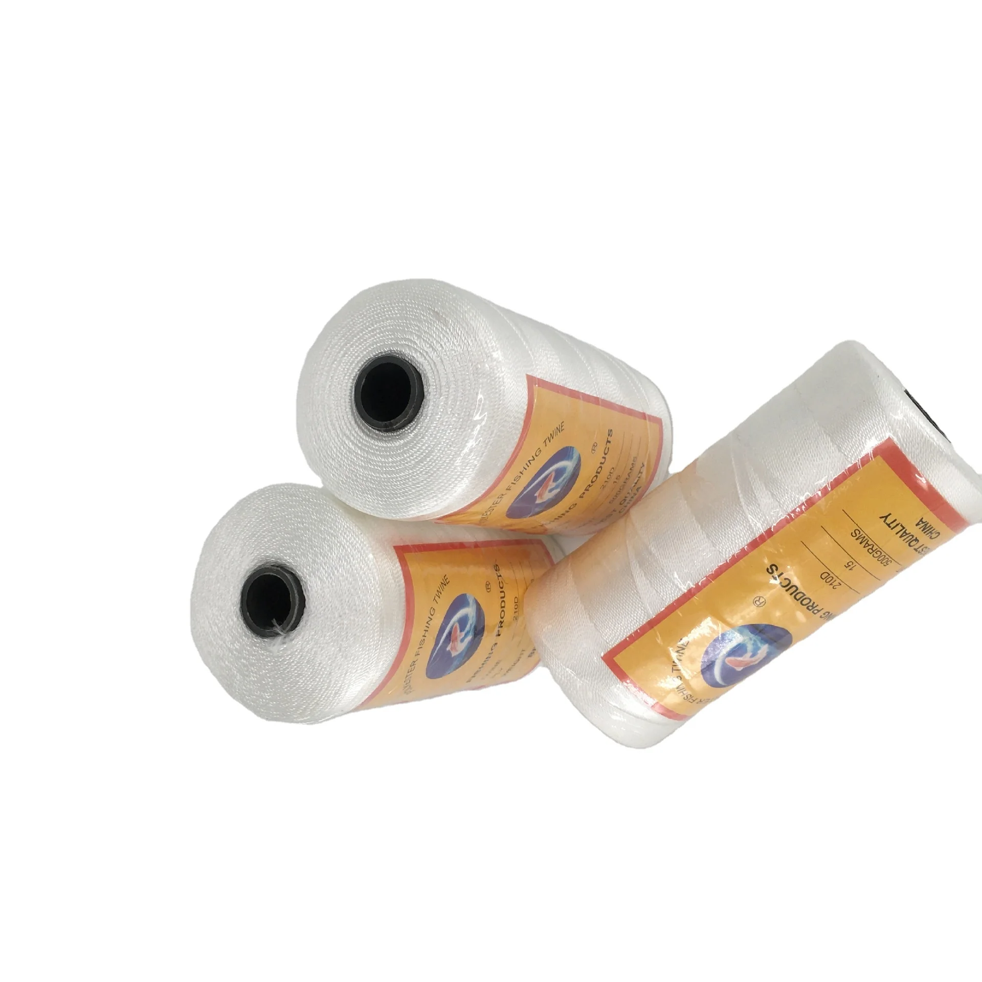 China Factory New Produce Twisted Nylon Ttwine and 210D/12 Polyester Fishing Twine for Fishing Nets Twine and Rope