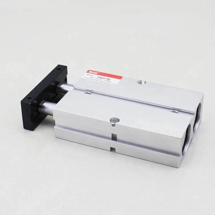 RIH pneumatic TN series cylinder guide double-shaft twin-rod