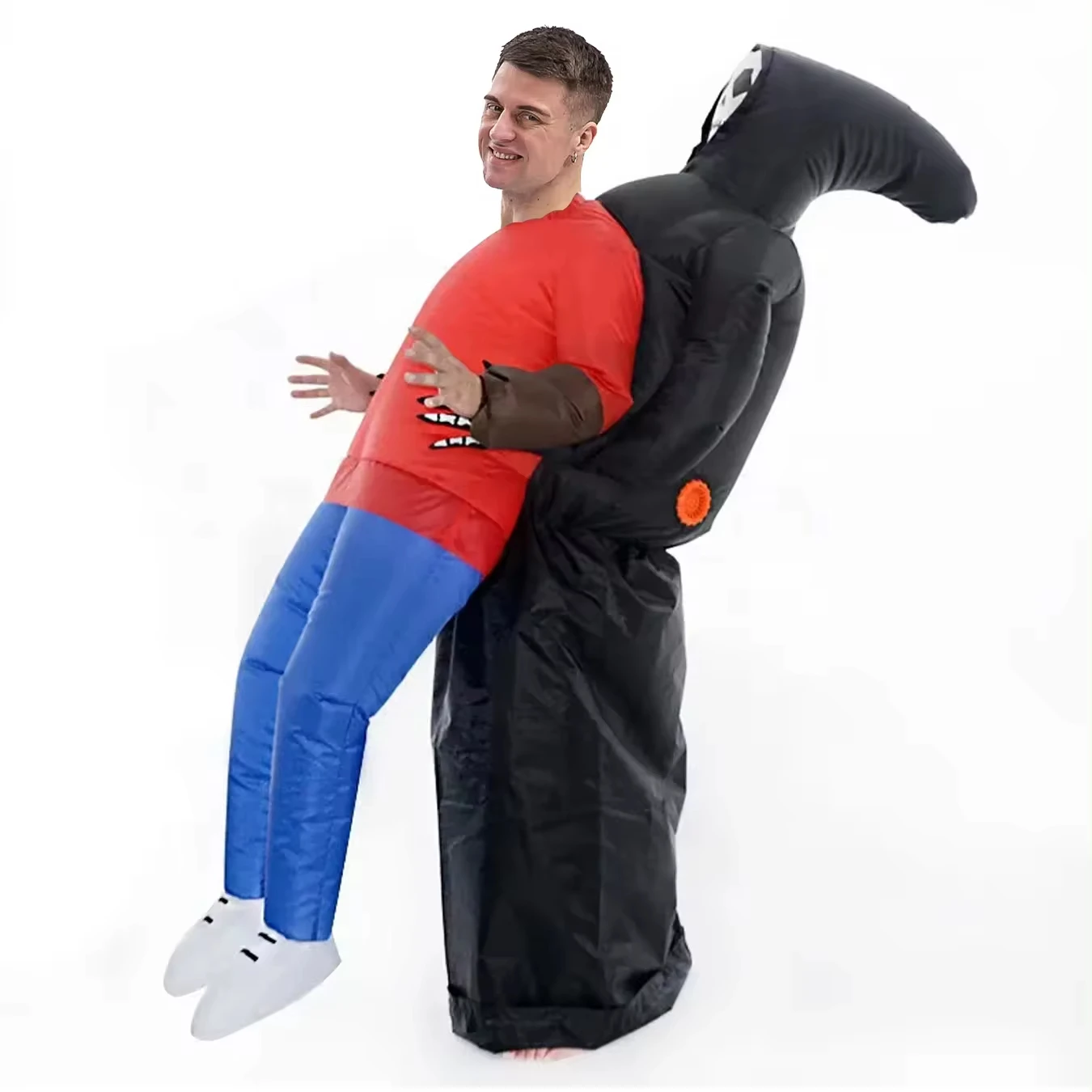 Fun lift your feet off the ground ghost inflatable costume Halloween novelty product