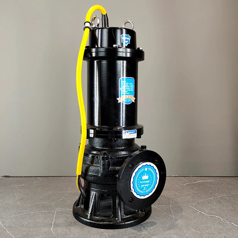 feili small mud slurry pump best quality sewage waste submersible water pumps wq non clogging sewage pump for dirty water