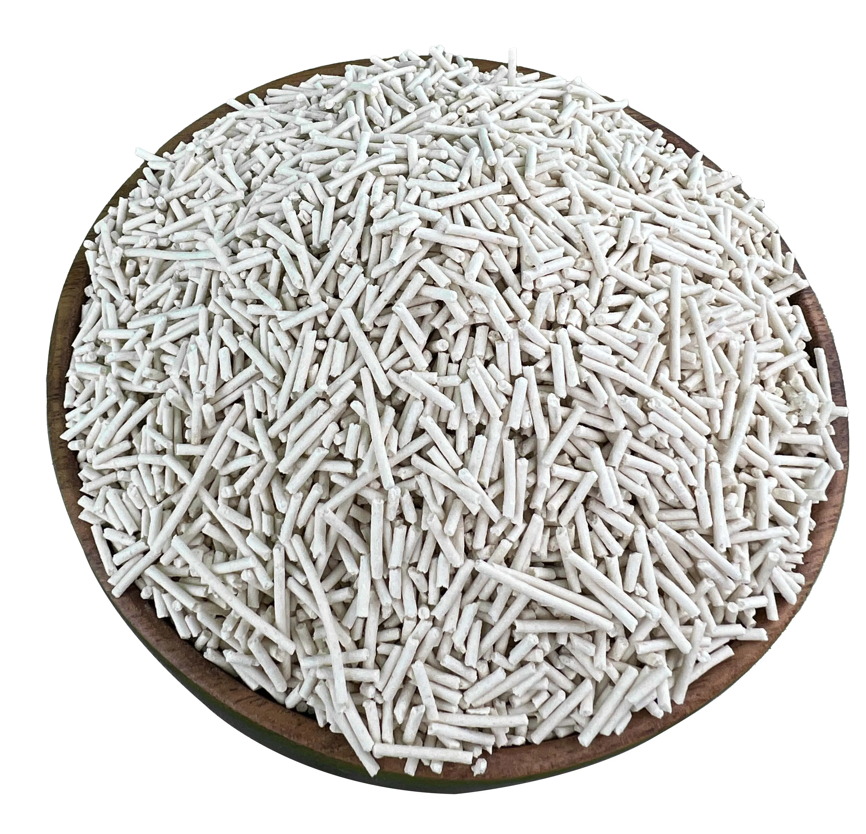 Custom Scent Bean Curd Cat Litter Dust-Free Flushable Tofu Striped Shape Premium Cat Sand