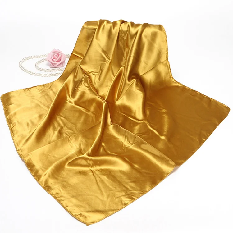 Custom Printed Paisley Polyester Cotton Bandana Square Scarf Luxury Flower Printing Silk Hair Bandana With Logo