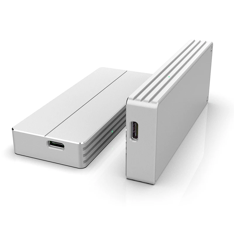 Guanchen Thunderbolt 3 Nvme M.2 SSD Enclosure Case 40Gbps 4TB Thunderbolt External Hard Drive Case Adapter for SSD