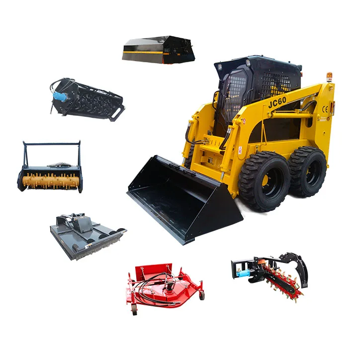 YTS100 100hp Remote Operated Skid Steer Crawler Wheel Loader