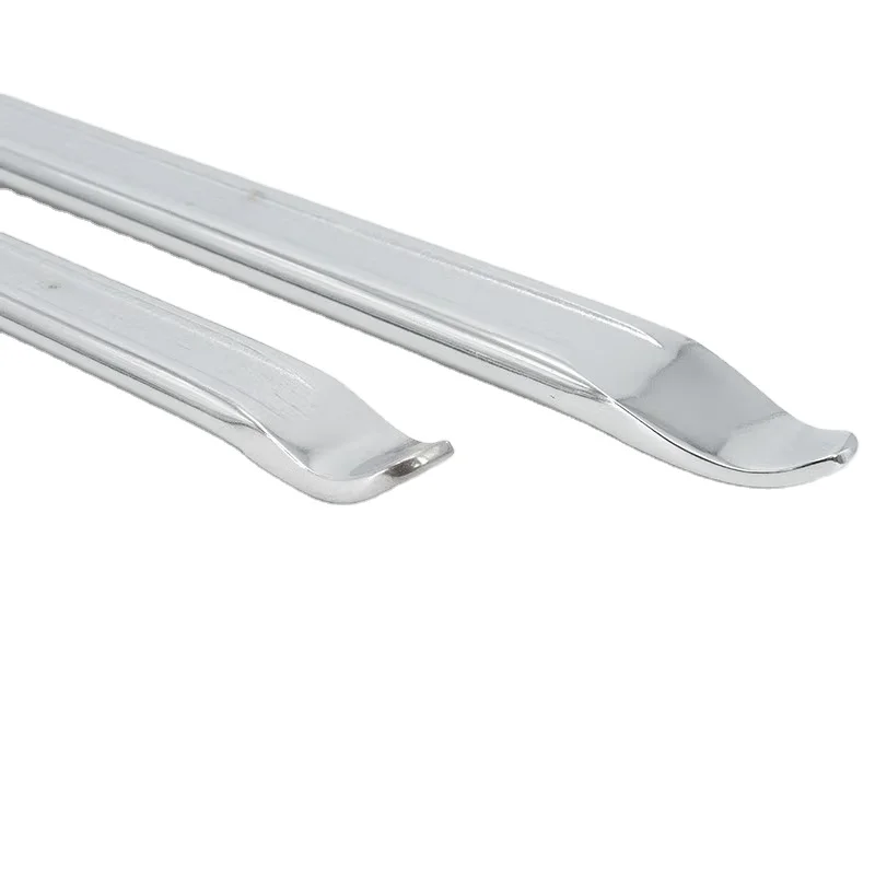 HYSTIC Chrome-Plated Tire Pick Bar Double-Headed Flat Pry Bars Low-Cost Car Repair Tool Thickened Lever Tyre Spoon Big Sale