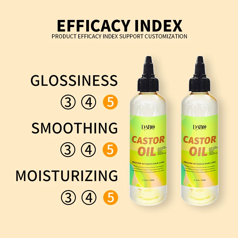 OEM hair treatment castor oil hair loss prevention hair growth oil