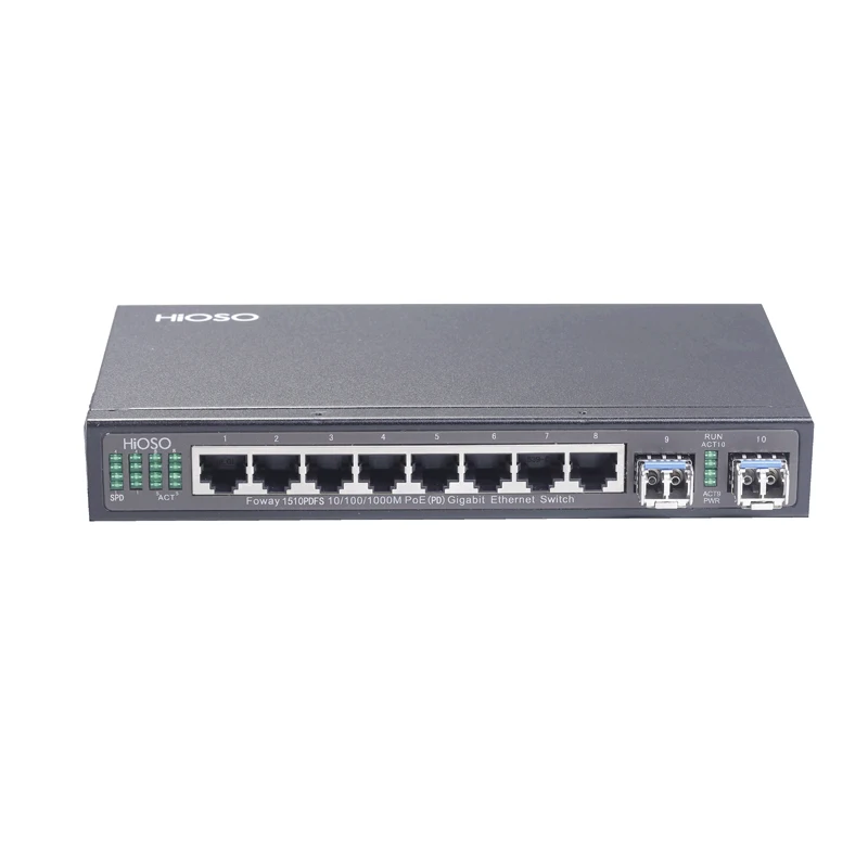 POE Switch with high quality FOWAY1510PDFS reverse POE switch for  3 years warranty
