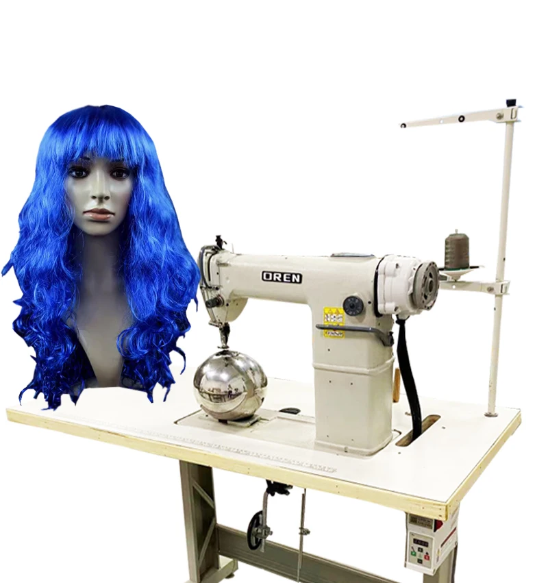 Leather sewing machine  How much is a wig making machine  RN-810JF