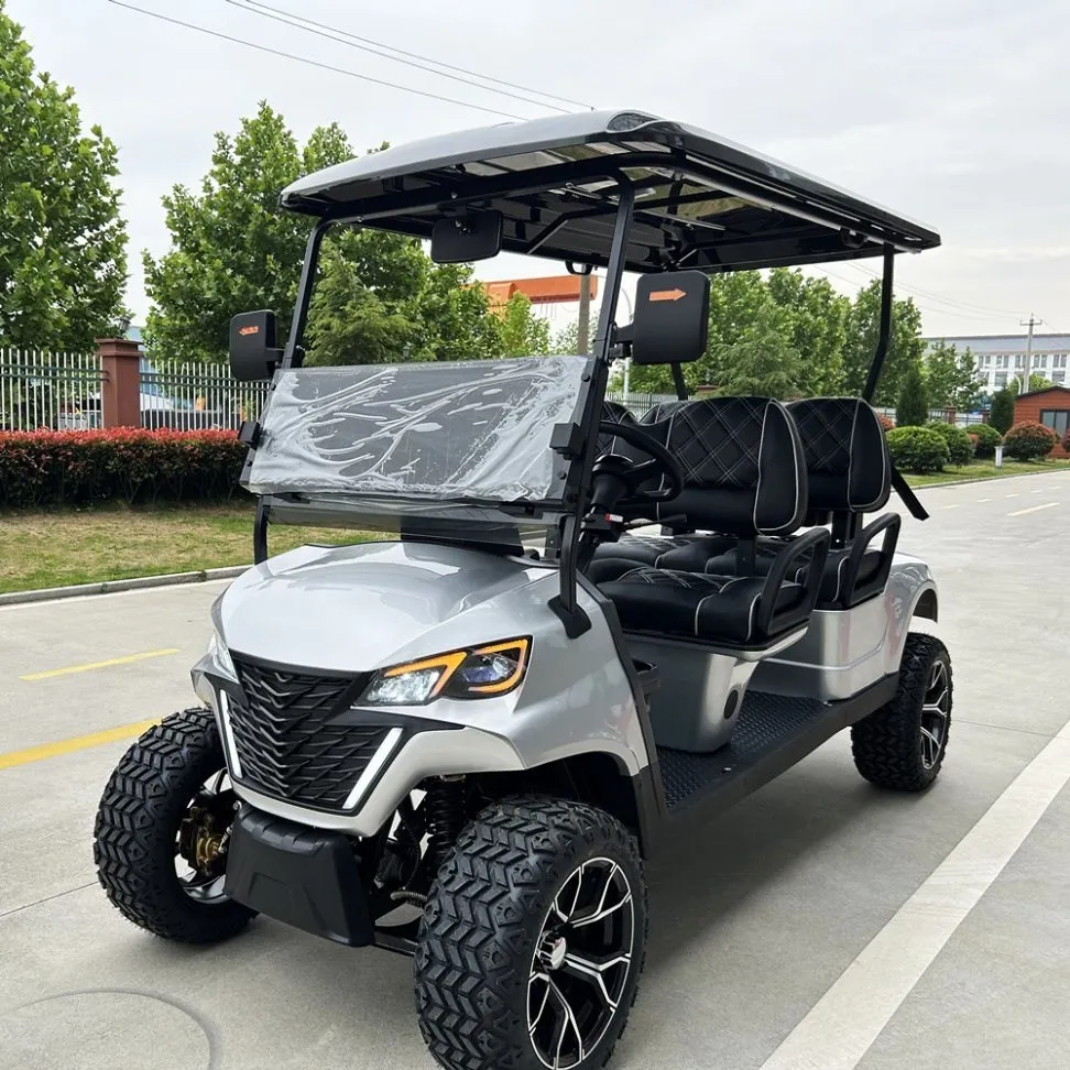 Electric golf buggy cart Cheap chinese Electric vehicles 4 seater gasoline golf cart mini golf cart