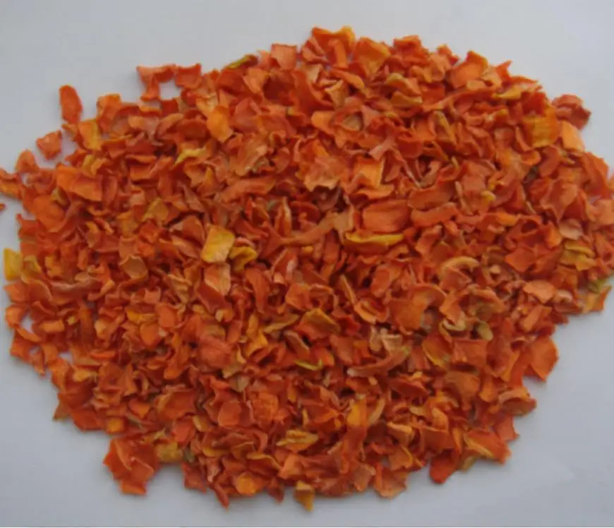 Оптовая продажа обезвоженный порошок моркови для лапши быстрого приготовления