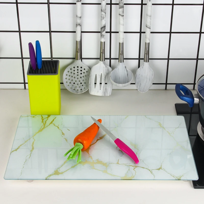 Unique Design Hot Sale Universal Hob Cover Stovetop Tempered Glass Cutting Board