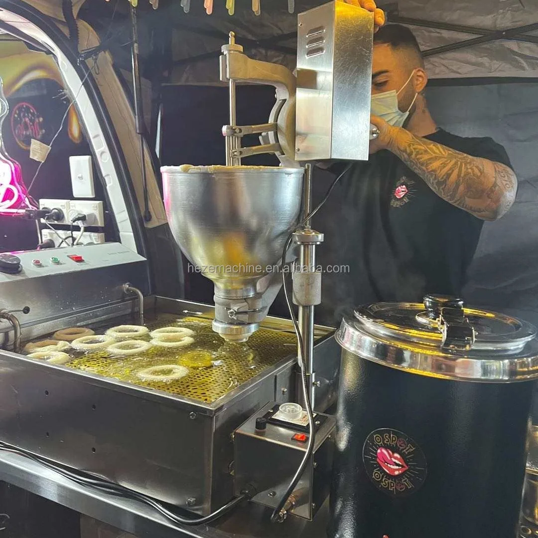 Инновационная технология компактная и удобная! Небольшая машина для приготовления пончиков с полной обработкой ферментации до остекления