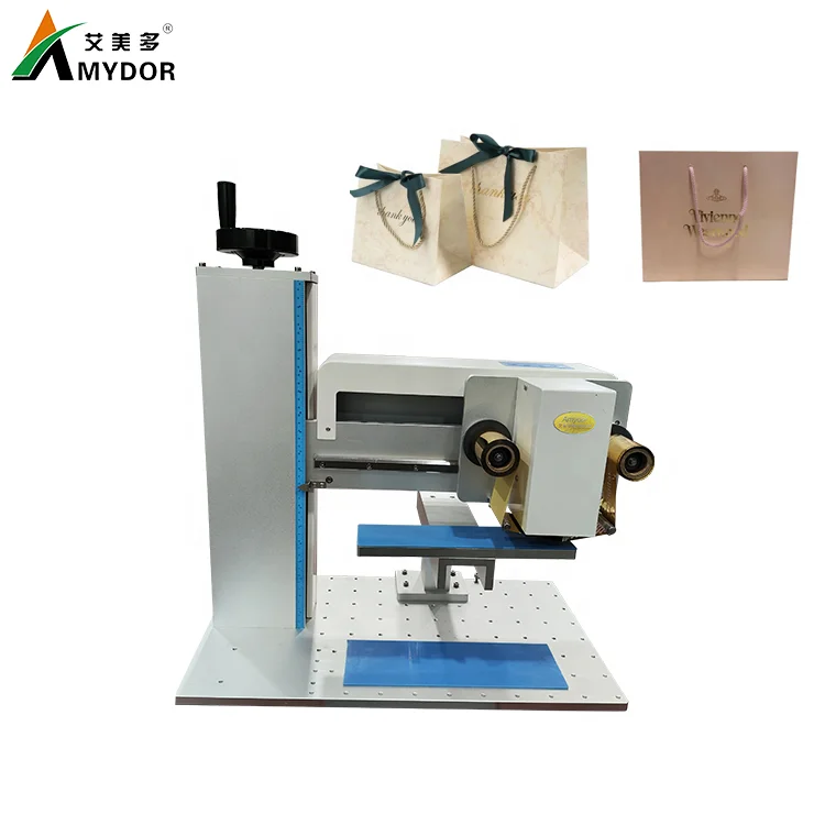 8025D Digital Gift Food Packaging Paper Box Bags Hot Stamping Machine for Candy Chocolate Box