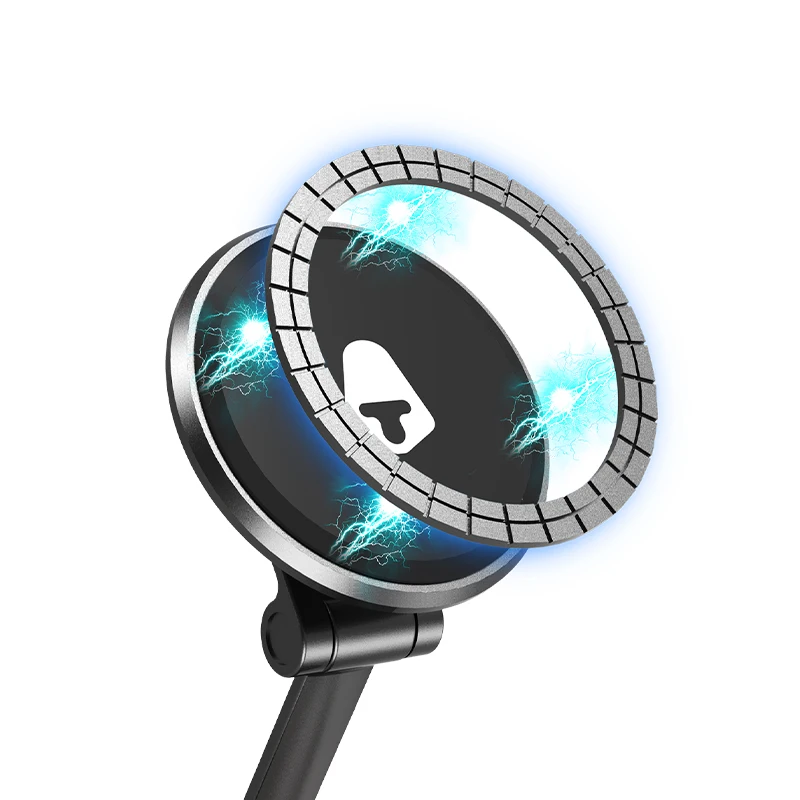 ATB Zinc Alloy Magnetic Car Phone Holder 360 Rotation Dashboard Magnetic Phone Holders for Car